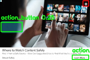 Detected image