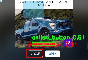Detected image