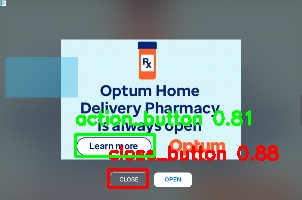 Detected image