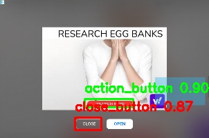 Detected image