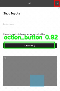 Detected image