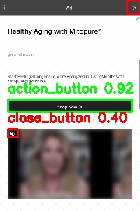 Detected image