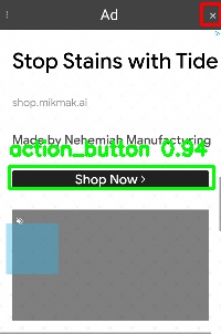 Detected image
