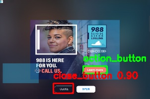 Detected image