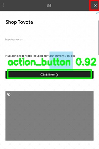 Detected image