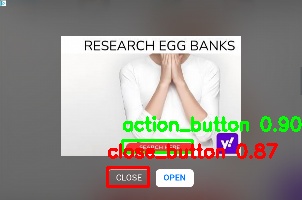 Detected image