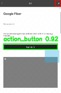 Detected image