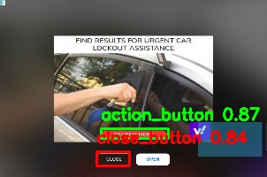 Detected image