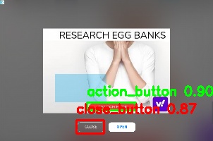 Detected image