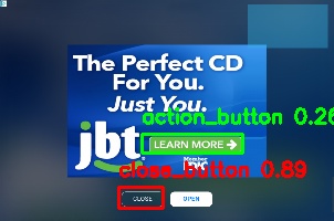 Detected image