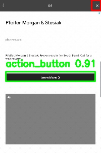 Detected image