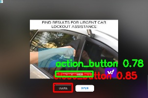 Detected image