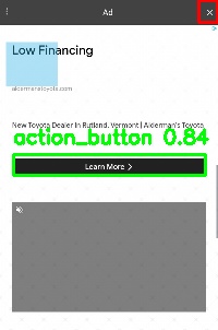 Detected image