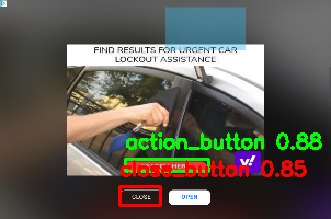 Detected image