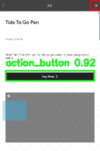 Detected image