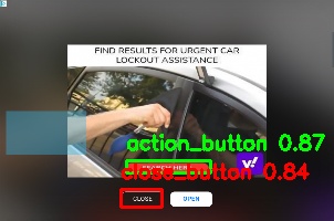 Detected image