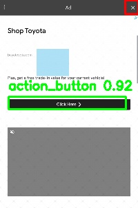 Detected image
