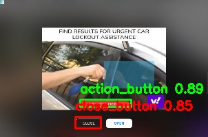 Detected image