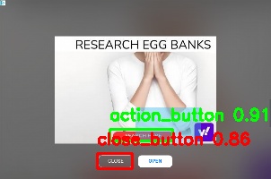 Detected image