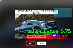 Detected image