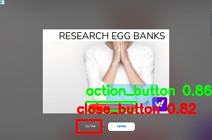 Detected image