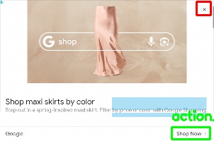 Detected image