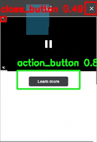 Detected image