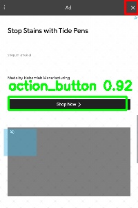 Detected image