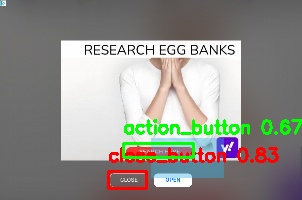 Detected image