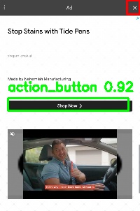 Detected image