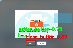 Detected image