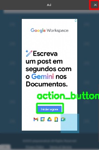 Detected image
