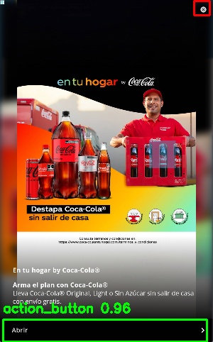 Detected image