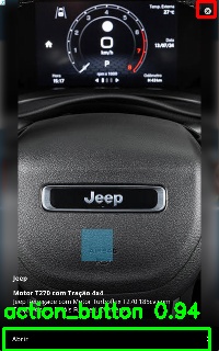 Detected image