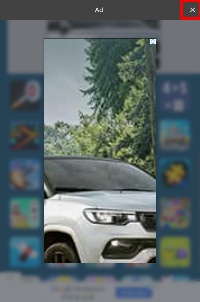 Detected image