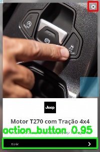 Detected image