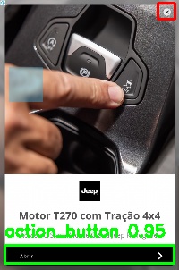 Detected image