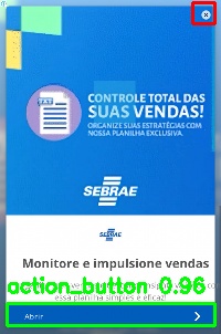 Detected image
