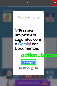Detected image