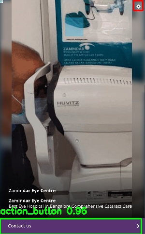 Detected image