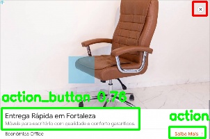 Detected image