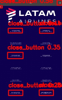 Detected image