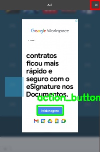 Detected image