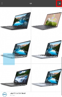 Detected image