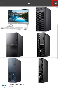 Detected image