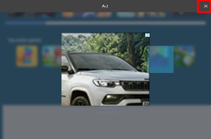 Detected image