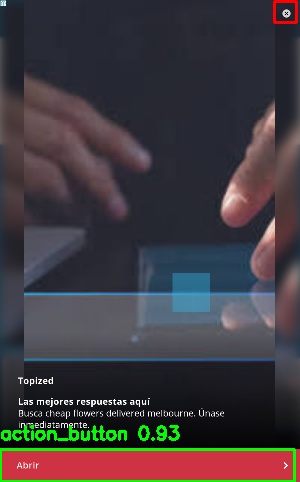 Detected image