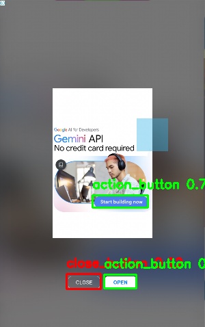 Detected image
