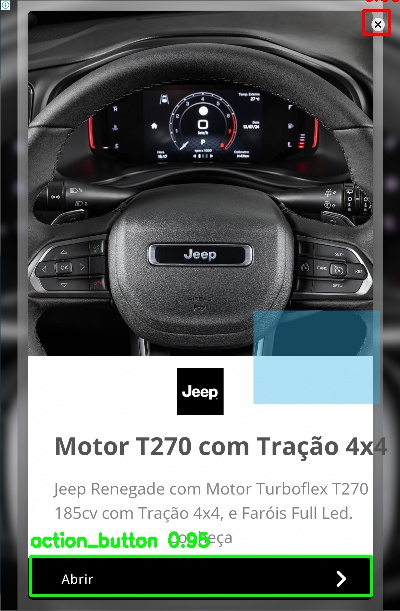 Detected image