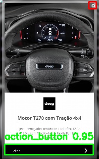 Detected image